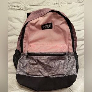pink book bag